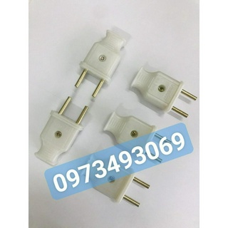 Phích cắm dương, phích âm có dây - 250v 10a, loại tốt