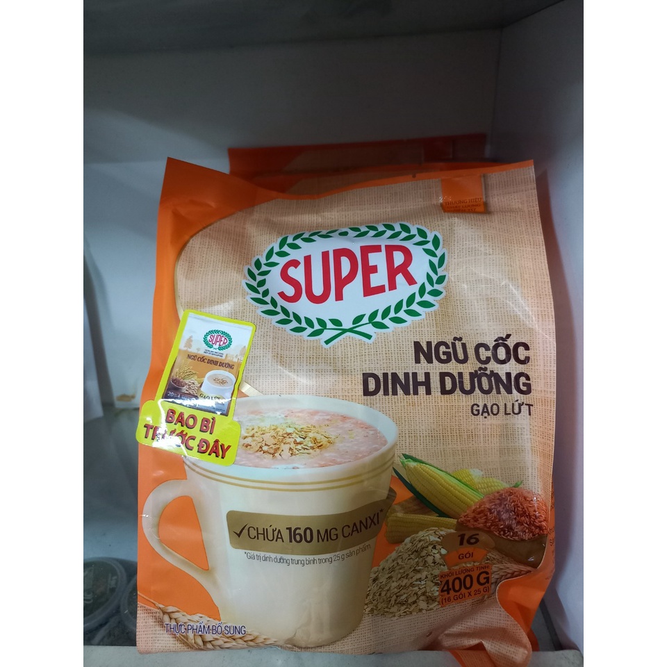 Ngũ cốc dinh dưỡng gạo lứt Super dùng thay bữa sáng bữa phụ