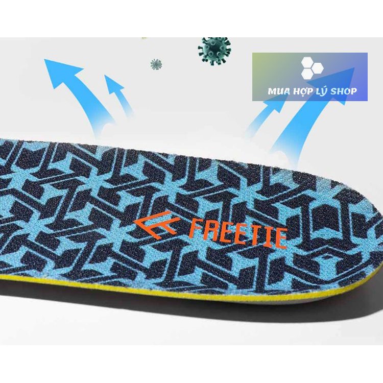 Miếng Lót Giày Chính Hãng Xiaomi FREETIE 2021 Khử Khuẩn Hấp Thụ Chấn Động, Thấm Hút Mỗ Hôi