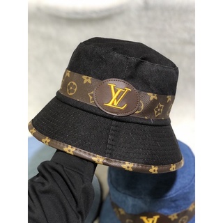 MŨ BUCKET VIỀN DA L V