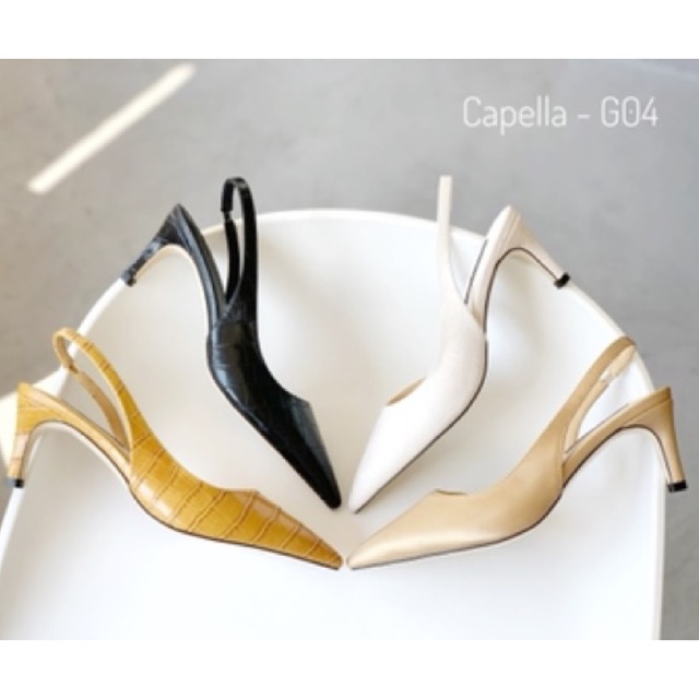SANDAL NỮ CAPELLA SLINGBACK 6P MŨI NHỌN