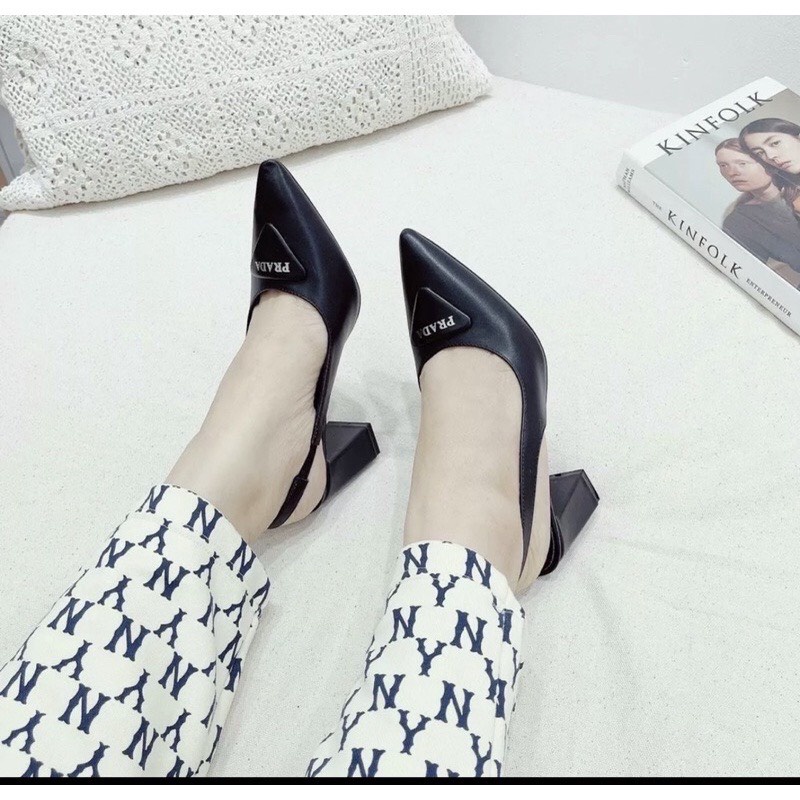Giày Cao Gót Nữ 7 Phân Mũi Nhọn Phom Chuẩn Việt Size 35 - 39