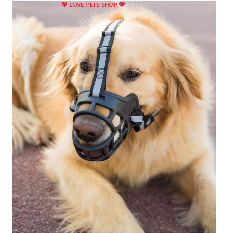 RỌ MÕM CHÓ SILICON (KHÔNG CHỌN SIZE THEO CÂN NẶNG) - 💝 LOVE PETS SHOP 💝