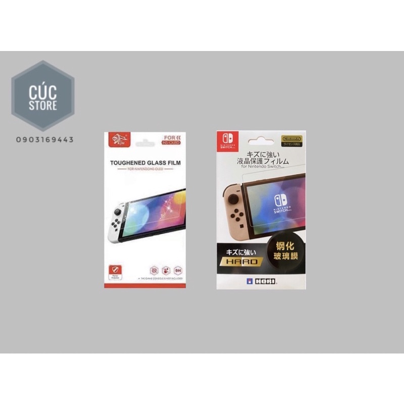 Miếng dán cường lực cho Nintendo Switch Oled