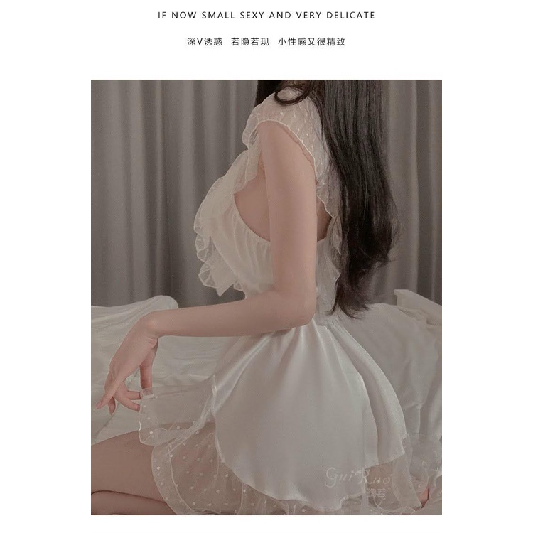 Đầm ngủ cao cấp Tiểu thư TuTu L326