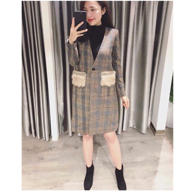 Áo khoác dạ 2 lớp BSK