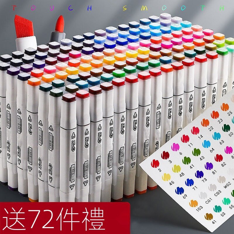 Bút Lông Hai Đầu 24/36/48/60/80/480 Màu Sắc Xinh Xắn Cho Bé