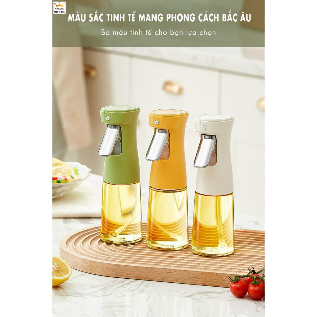 Bình Phun/Xịt Dầu Ăn/Giấm, Chất Liệu Thủy Tinh - YouQin