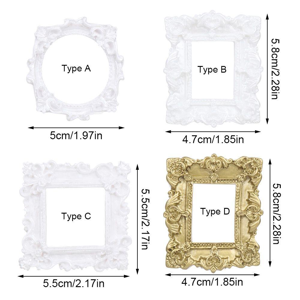 RAINBOW 1 Mô Hình Khung Ảnh Dùng Trang Trí Nhà Búp Bê