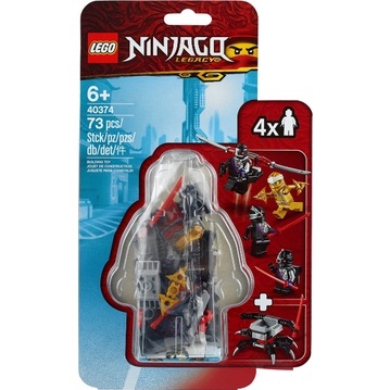 Lego Ninjago 40374 - Golden Zane Accessory Set blister pack - Bộ xếp hình Lego Zane