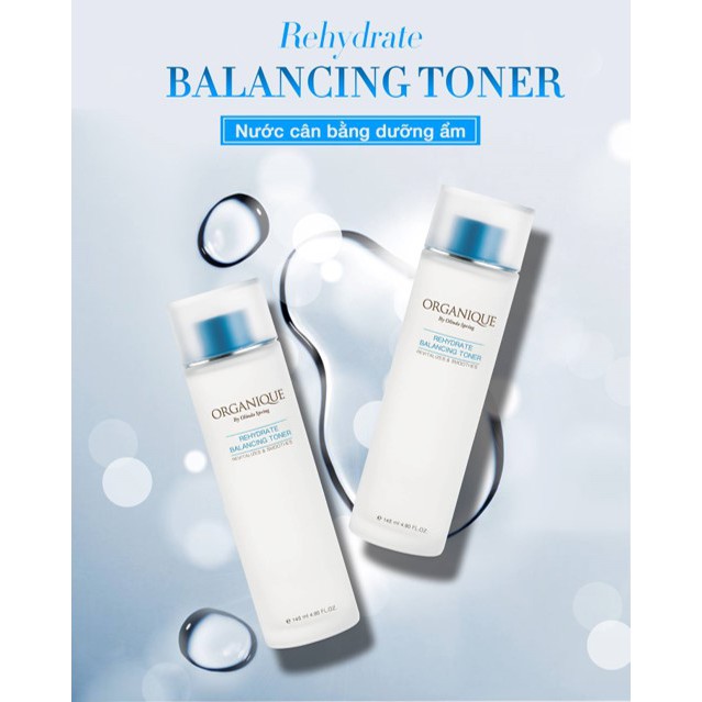 Nước Cân Bằng Organique Dưỡng Ẩm Rehydrate Balancing Toner 145ml