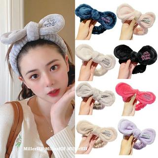 Dây cột tóc hoạ tiết chữ dễ thương xinh xắn cho nữ