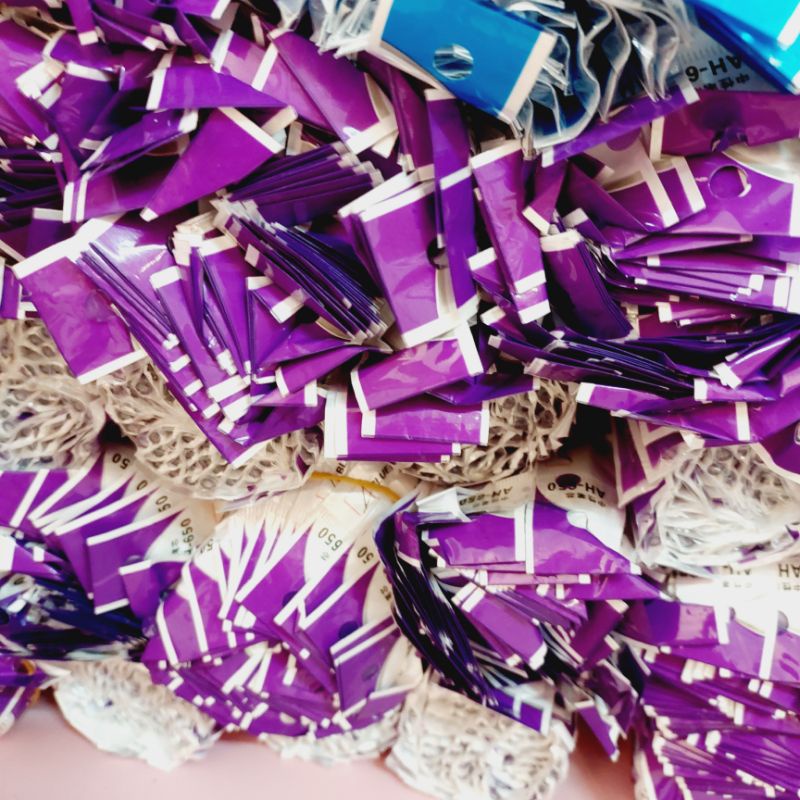 100 ruột bút tím học sinh tiểu học thay bút gel cute, ruột bút xanh đen đỏ thay bút chữ A