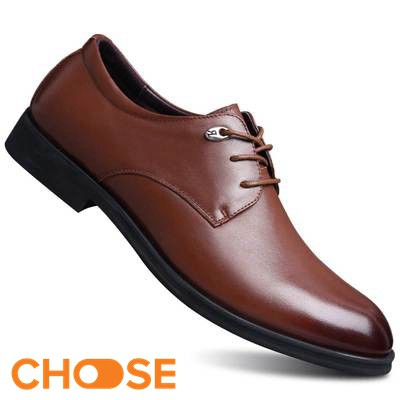 Giày Nam Choose Giày Tây Nam Da Slipon Tăng Chiều Cao G2504