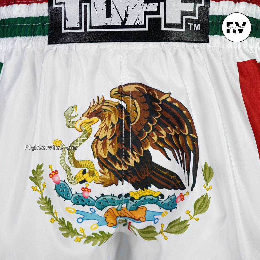 Quần TUFF Muay Thai Boxing Shorts Mexic.o Eagle