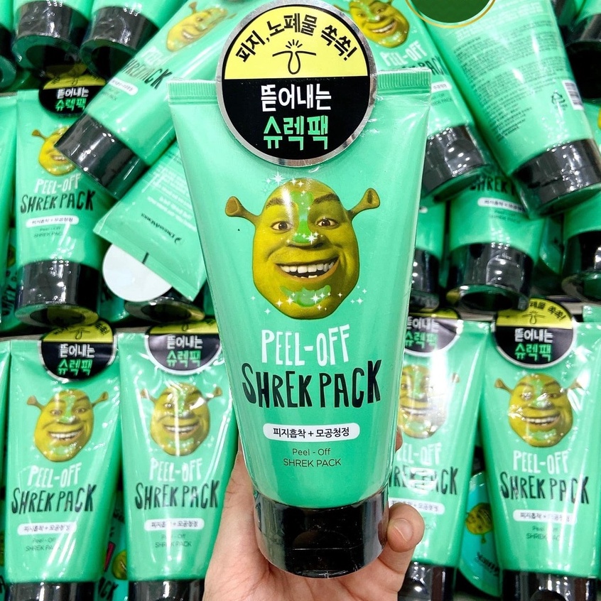 MẶT NẠ LỘT OLIVEYOUNG DREAMWORKS PEEL-OFF SHREK PACK 150G