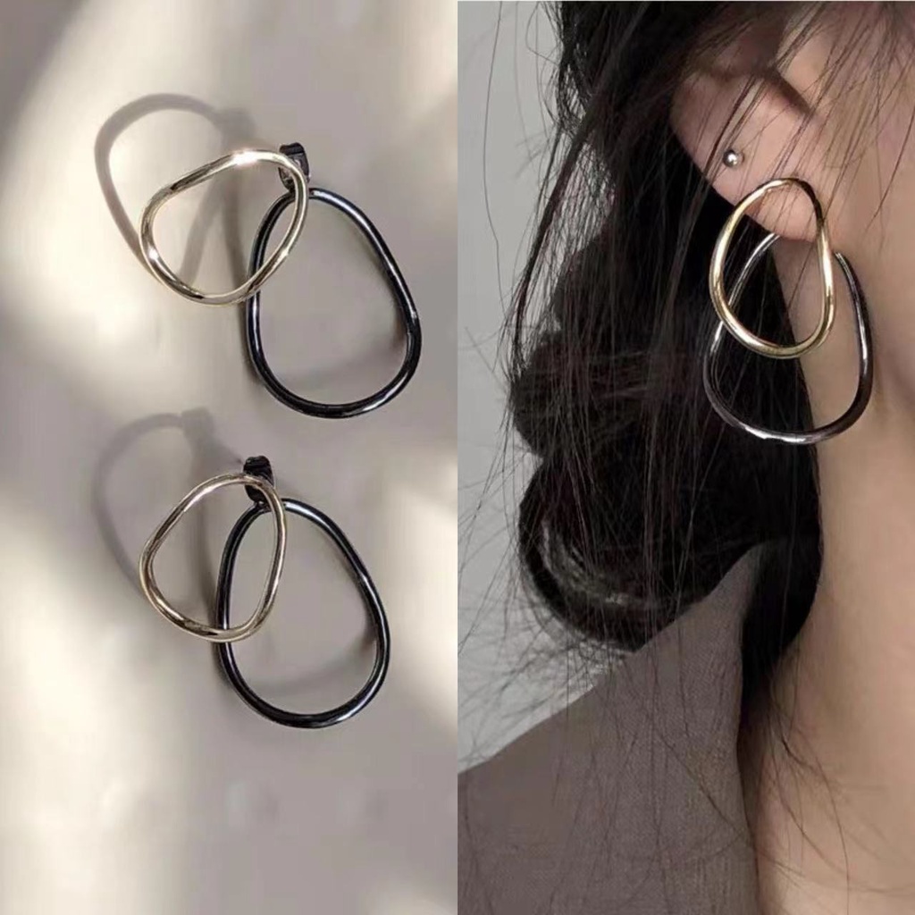Hoa Tai Hình Giọt Nước Thời Trang