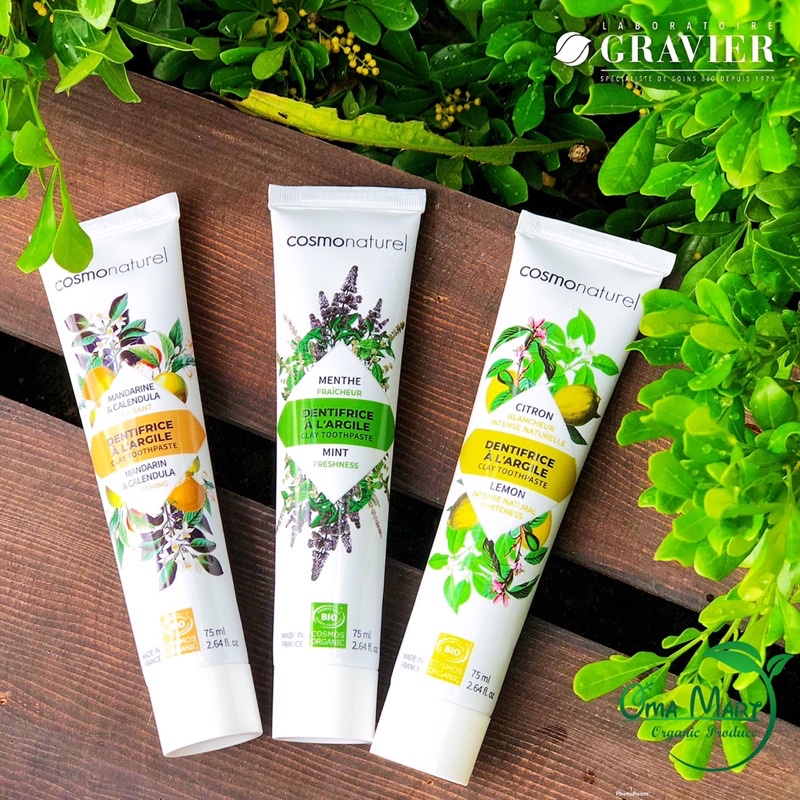 Kem đánh răng hữu cơ - kem đánh organic nhập khẩu Pháp