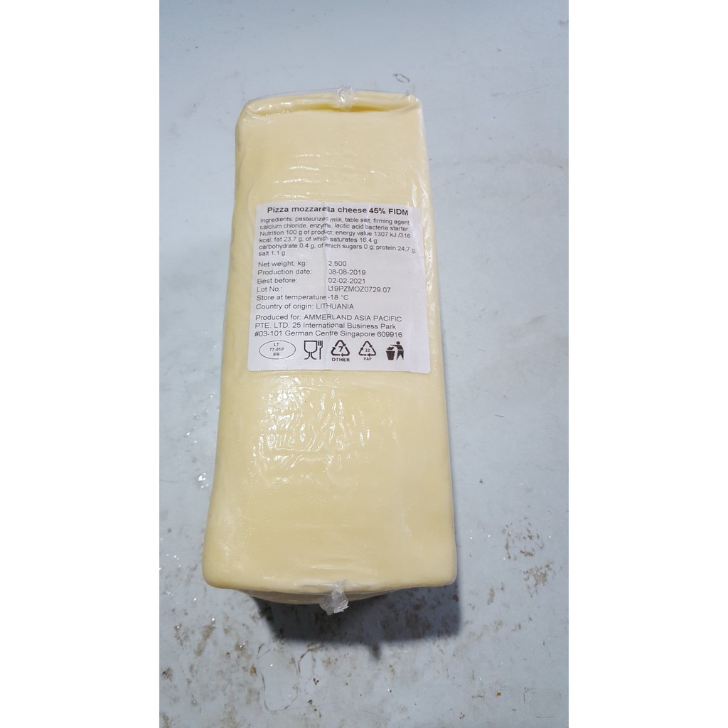 200G PHÔ MAI MOZARELLA - PHÔ MAI LÀM PIZZA, PHÔ MAI QUE