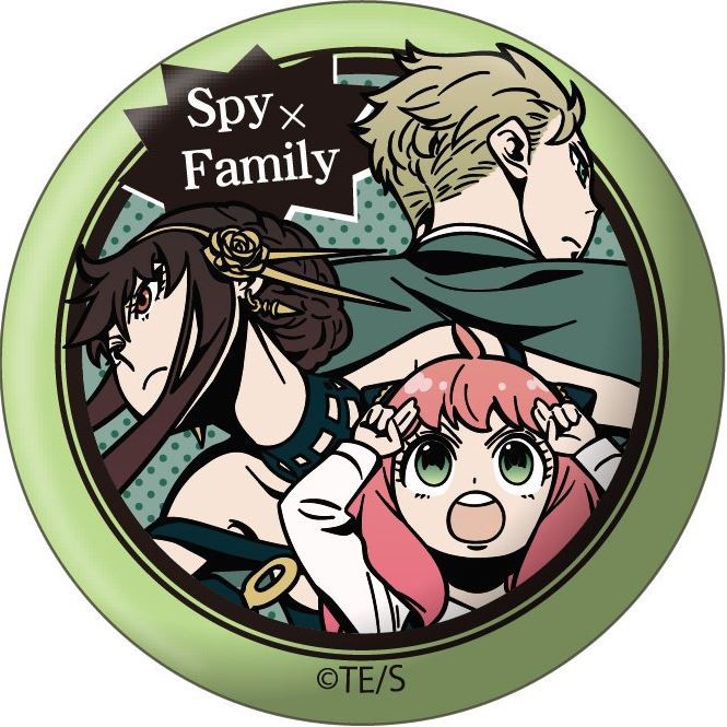 Huy hiệu cài áo IN HÌNH Spy x Family Gia đình điệp viên anime chibi dễ thương tiện lợi m1