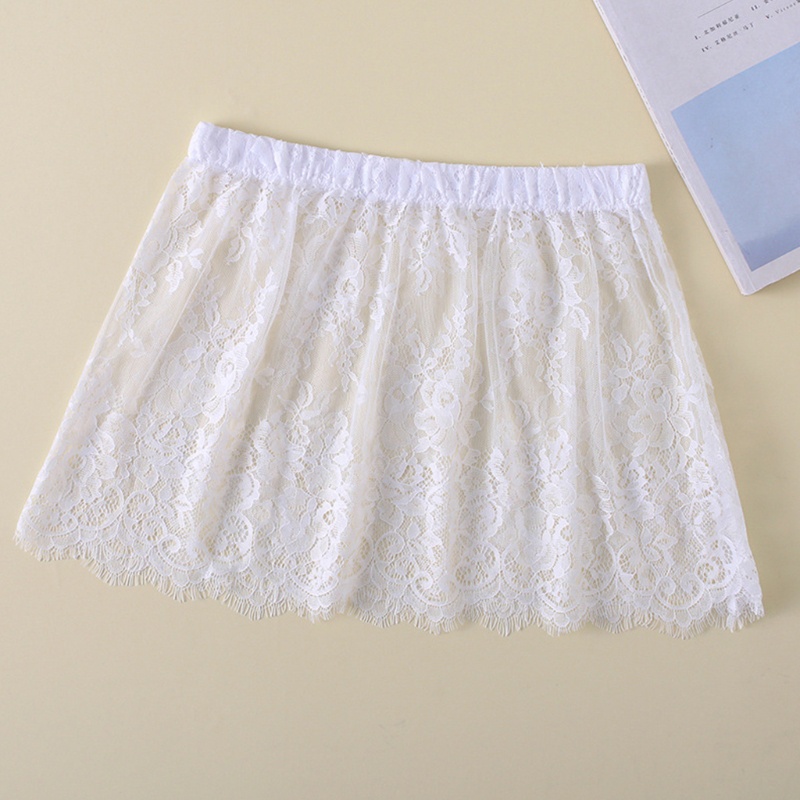 Oneri Áo Sweater Giả Viền Ren Hoa Có Thể Tháo Rời Trang Trí Áo Sơ Mi Giả Viền Giả Co Giãn He