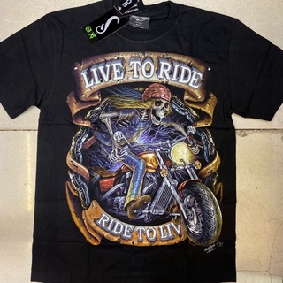 Dzef /glow in the dark live to ride black shirt!