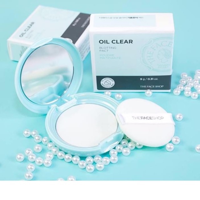 Phấn phủ kiềm dầu OIL CLEAR The Face Shop