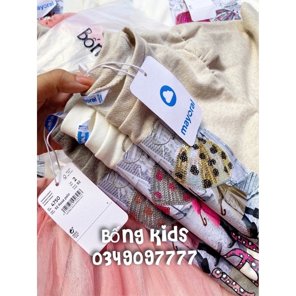 Set Váy Tutu Bé Gái Ô Đính Sequin Rain MOR