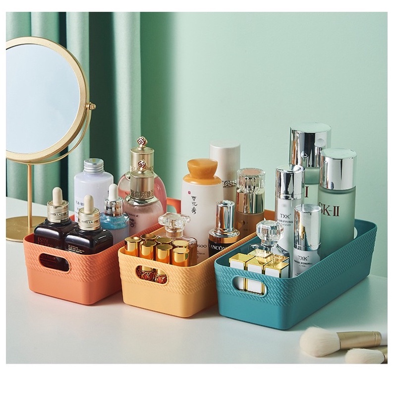 THÙNG NHỰA, GIỎ ĐỰNG ĐỒ PHONG CÁCH HÀN QUỐC ĐỦ SIZE MẪU MỚI