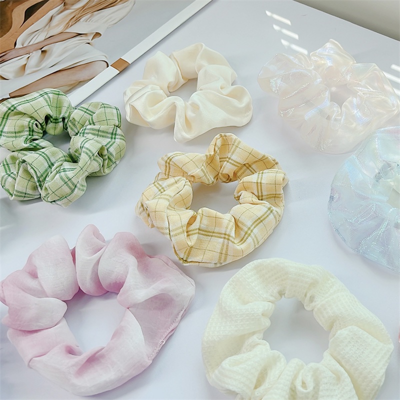 Dây Buộc Tóc Cao Su Co Giãn Dành Cho Nữ Tập Thể Thao Gym