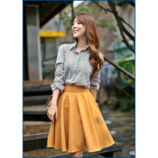 Chân Váy Xòe Vintage Thời Trang