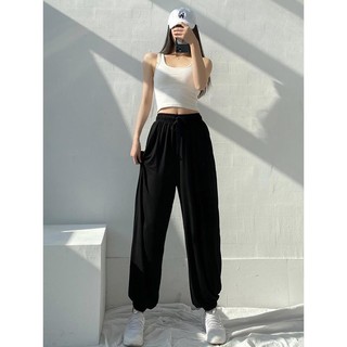 Quần Jogger Nam Nữ Form Rộng Ống Rộng Dáng Rộng  Hiphop Thể Thao Vải Mát Quần Jogger Cao Cấp
