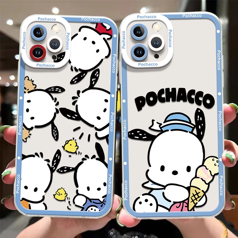 Ốp Điện Thoại Silicon TPU Mềm Trong Suốt In Hình Chó Hoạt Hình Cho IPhone 14 12 13 6 6S 7 8 14 Plus X XS XR 11 Pro Max