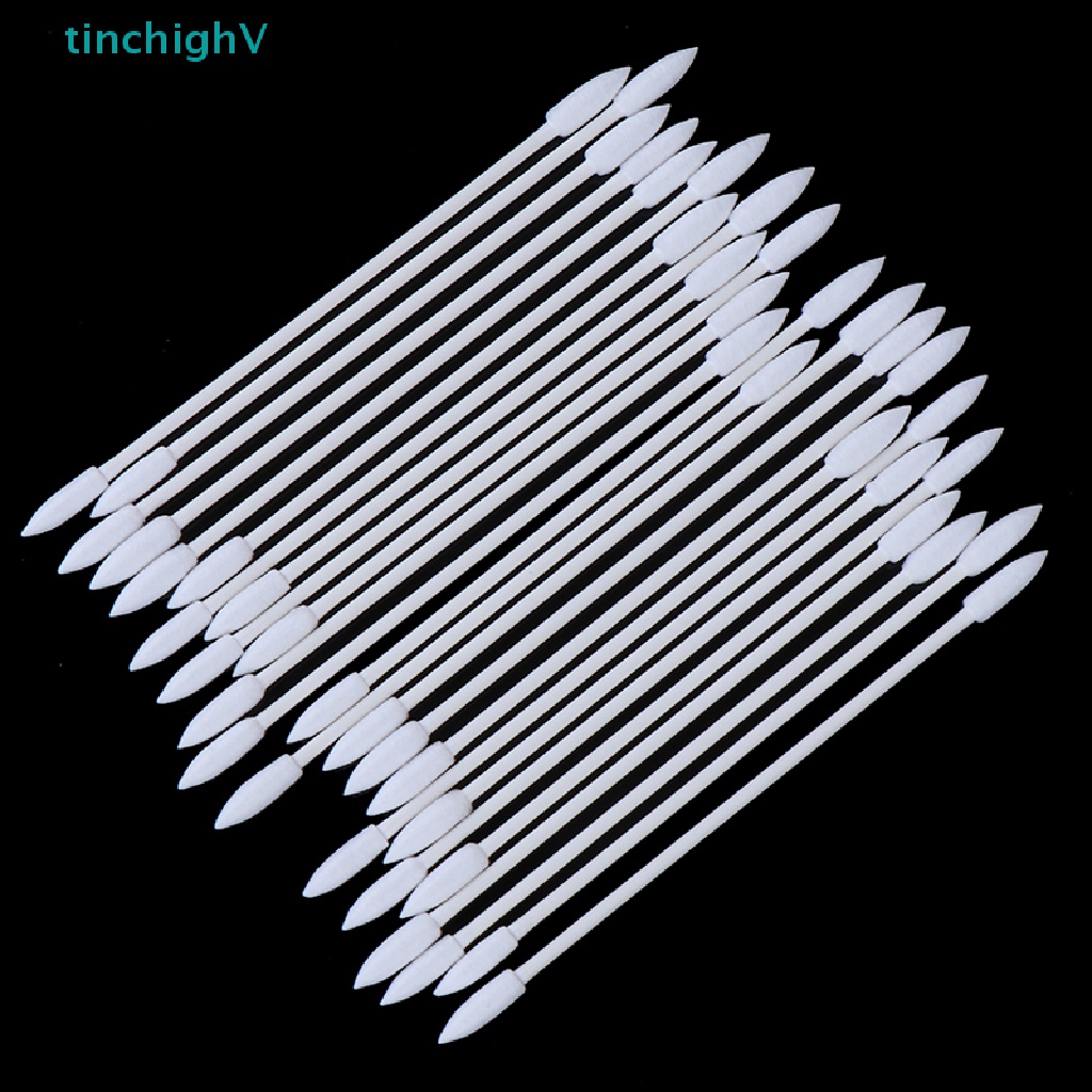 Set 50 / 100 Tăm Bông Vệ Sinh Cổng Sạc / Tai Nghe Chống Bụi