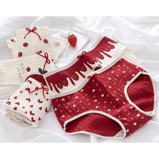 SET 5 QUẦN LÓT COTTON CAO CẤP KHÁNG KHUẨN DỄ THƯƠNG CHO NỮ