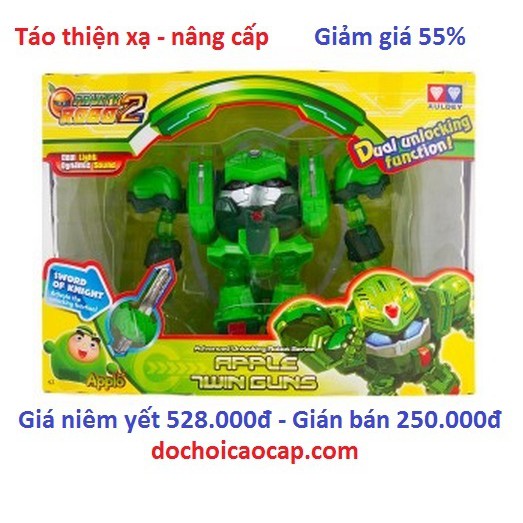 Robo trái cây - Táo thiện xạ nâng cấp