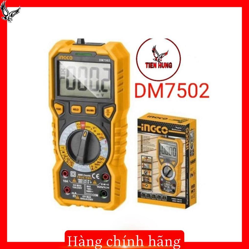 Đồng hồ vạn năng kỹ thuật số Ingco DM7502