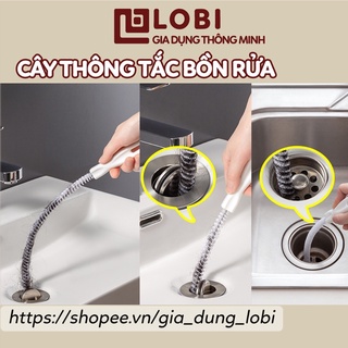 Dụng cụ gắp rác, que móc rác, cây thông tắc bồn chậu rửa nhà vệ sinh nhà tắm ống cống