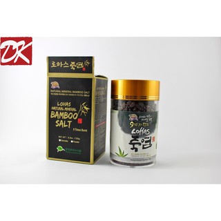 Muối tre Hàn Quốc 9 lần nung BAMBOO SALT BRUNT 9 TIMES 250g
