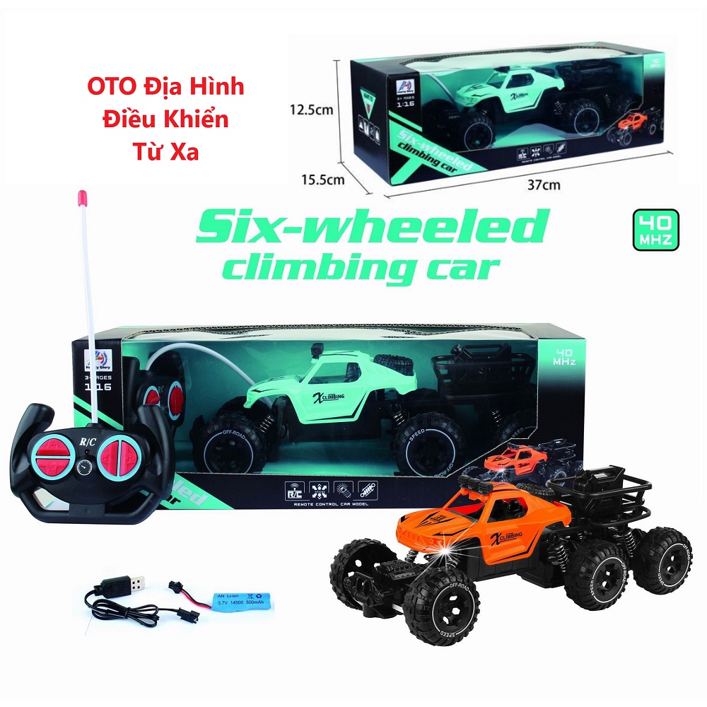 Đồ Chơi Xe OTO Điều Khiển Từ Xa – Xe OTO Địa Hình – Tặng PIN SẠC – Model 338-23