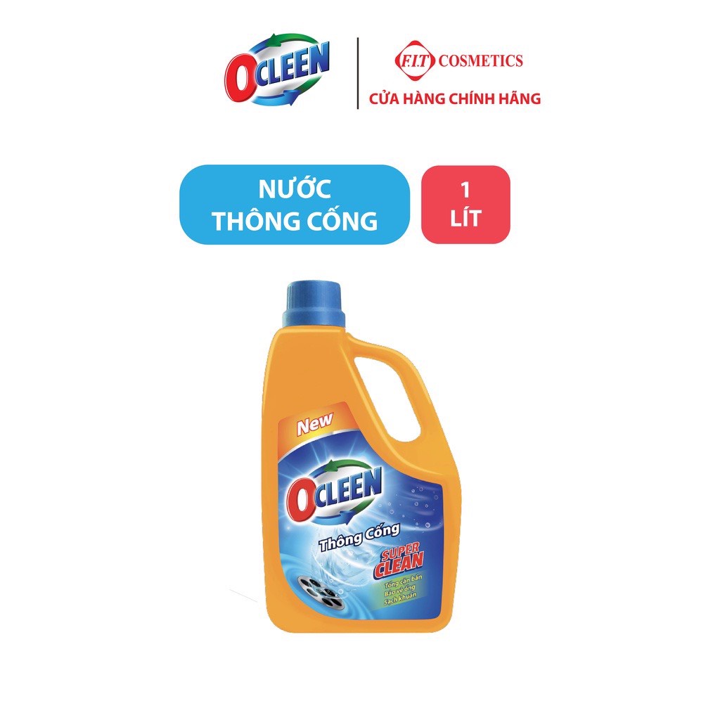 Nước thông cống Ocleen 1L