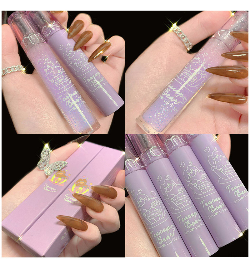 MAFFICK Son Bóng Men Môi Không Thấm Nước Gương Bền Vững Dưỡng Ẩm 6 Màu | BigBuy360 - bigbuy360.vn