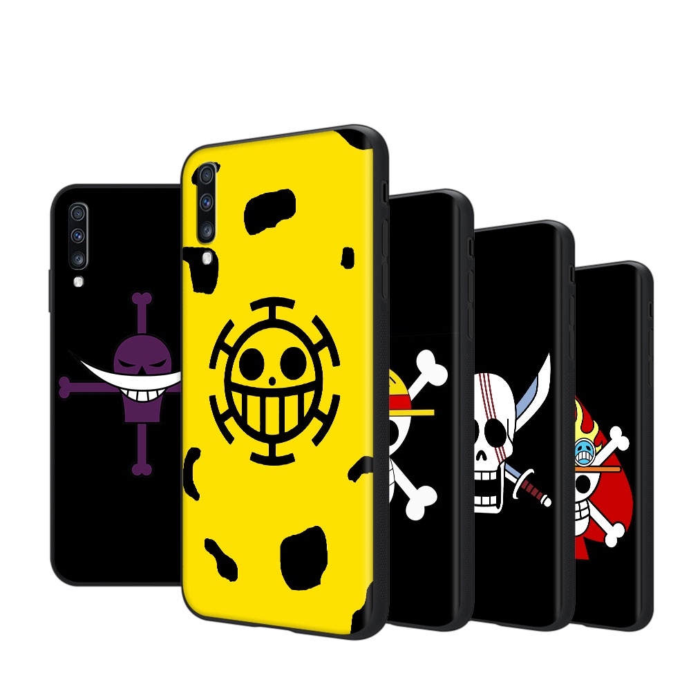 Ốp Mềm Màu Đen Tương Thích Cho iPhone 5S 5 7 6S 8 11 XR 6 Plus Pro Max SE Cover SC-126 One Piece Pir