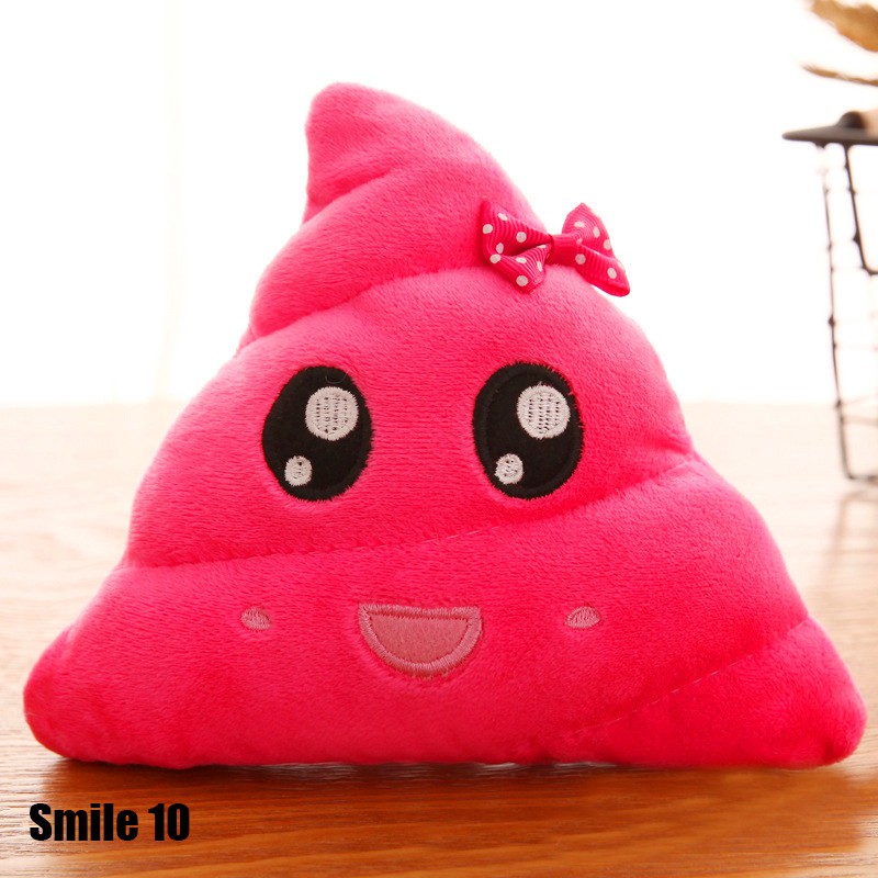 Gối Nhồi Bông Hình Emoji Dễ Thương Dùng Trang Trí Nhà Cửa