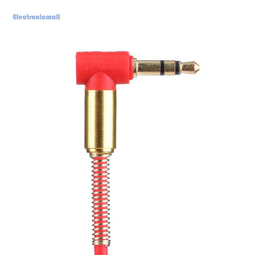 Dây kết nối âm thanh đầu cắm giắc 3.5mm sang giắc 90 độ
