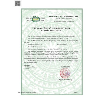Trà Lá Vằng LAVA
