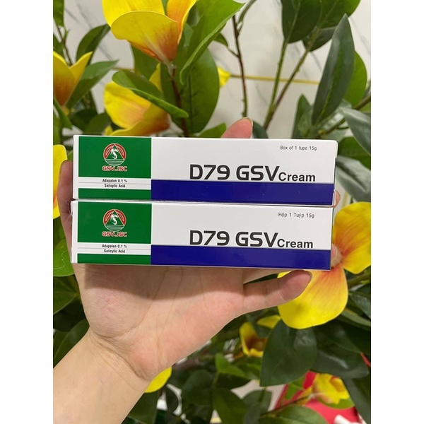 ✅KEM GIẢM MỤN D79 GSV 15g