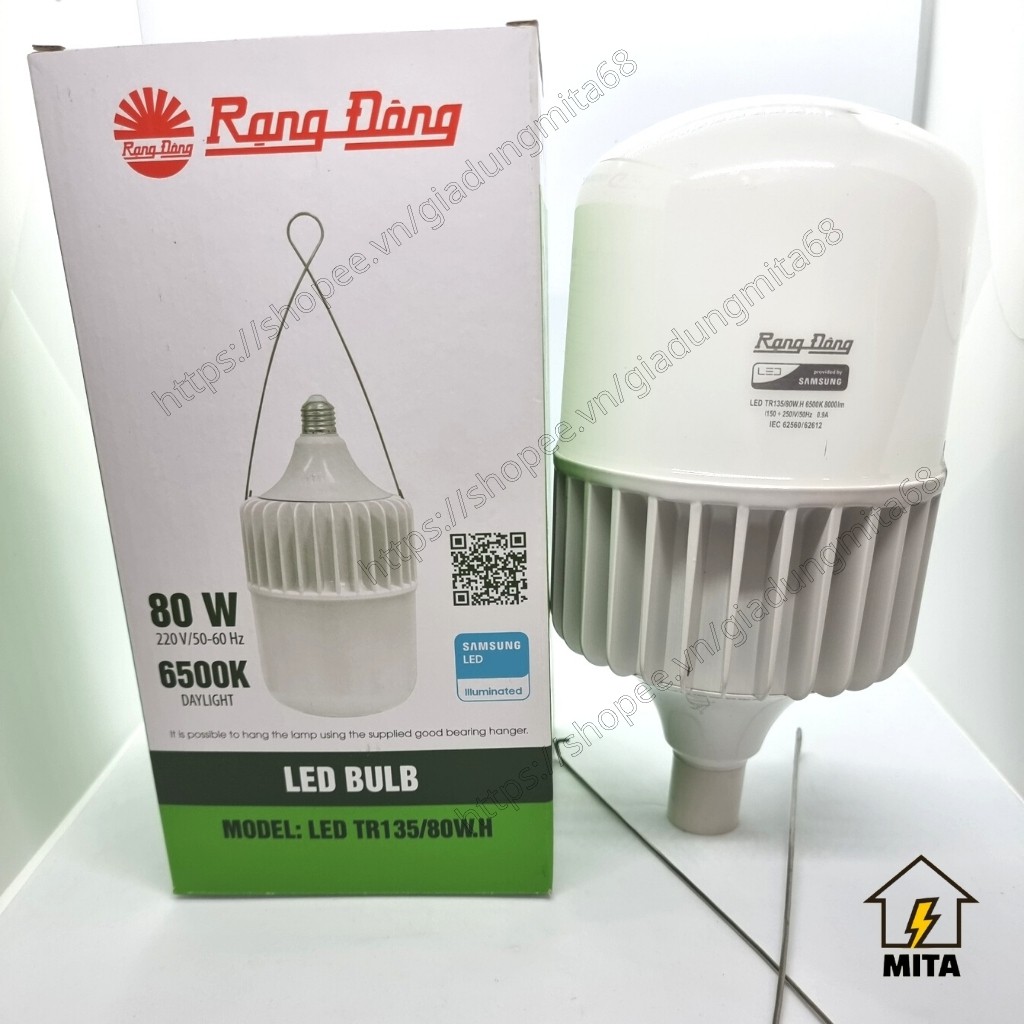 Bóng LED Rạng Đông, ChipLED SAMSUNG, 30W-40W-50W-80W - MITA