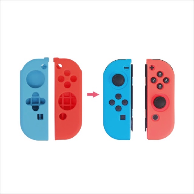 Bọc silicon joycon set 2 cái nintendo switch tay cầm Joycon Nintendo Switch ,bọc cần analog