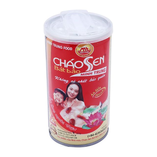 Cháo sen Bát Bảo Minh Trung 365g